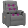 Sillón de masaje eléctrico cuero sintético gris | Foro24.es | Tu tienda online para hogar, jardín y más Foro24.es