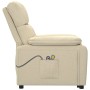 Sillón de masaje eléctrico tela color crema | Foro24.es | Tu tienda online para hogar, jardín y más Foro24.es