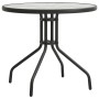 Mesa de jardín bistró de acero gris antracita Ø80x71 cm | Foro24.es | Tu tienda online para hogar, jardín y más Foro24.es