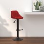 Taburete de cocina de terciopelo color vino tinto by , Kitchen stools - Ref: Foro24-335344, Price: 75,95 €, Discount: %