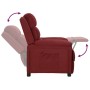 Sillón reclinable de tela rojo tinto | Foro24.es | Tu tienda online para hogar, jardín y más Foro24.es