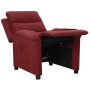 Sillón reclinable de tela rojo tinto | Foro24.es | Tu tienda online para hogar, jardín y más Foro24.es