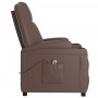 Sillón elevable cuero sintético marrón | Foro24.es | Tu tienda online para hogar, jardín y más Foro24.es