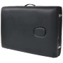 Camilla de masaje y taburete plegable 2 zonas 10 cm negro | Foro24.es | Tu tienda online para hogar, jardín y más Foro24.es
