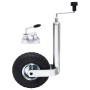 Rueda jockey para remolque con abrazadera partida acero 48 mm by , Trailers for goods and transport - Ref: Foro24-152240, Pri...