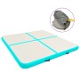 Esterilla inflable de gimnasia y bomba PVC verde 200x200x20 cm | Foro24.es | Tu tienda online para hogar, jardín y más Foro24.es