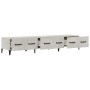 TV-Schrank aus betongrauem Sperrholz, 150 x 34,5 x 30 cm von vidaXL, TV-Möbel - Ref: Foro24-812649, Preis: 80,78 €, Rabatt: %