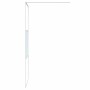 Mampara de ducha vidrio ESG transparente blanco 80x195 cm by , Shower walls and screens - Ref: Foro24-152150, Price: 136,38 €...