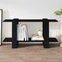 Estantería madera contrachapada negro 100x30x51 cm de vidaXL, Librerías y estanterías - Ref: Foro24-811557, Precio: 28,54 €, ...