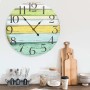 Reloj de pared de MDF multicolor 60 cm | Foro24.es | Tu tienda online para hogar, jardín y más Foro24.es
