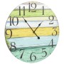 Reloj de pared de MDF multicolor 60 cm | Foro24.es | Tu tienda online para hogar, jardín y más Foro24.es