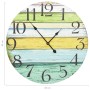 Reloj de pared de MDF multicolor 60 cm | Foro24.es | Tu tienda online para hogar, jardín y más Foro24.es