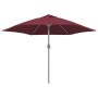 Tela de repuesto para sombrilla rojo burdeos 300 cm de , Telas para sombrillas y toldos - Ref: Foro24-313800, Precio: 23,76 €...
