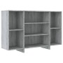 Aparador de madera de ingeniería gris Sonoma 120x30x75 cm | Foro24.es | Tu tienda online para hogar, jardín y más Foro24.es