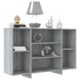 Aparador de madera de ingeniería gris Sonoma 120x30x75 cm | Foro24.es | Tu tienda online para hogar, jardín y más Foro24.es