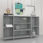 Aparador de madera de ingeniería gris Sonoma 120x30x75 cm | Foro24.es | Tu tienda online para hogar, jardín y más Foro24.es