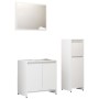 Juego de muebles de baño 3 piezas madera ingeniería blanco | Foro24.es | Tu tienda online para hogar, jardín y más Foro24.es