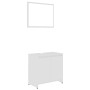 Juego de muebles de baño 3 piezas madera ingeniería blanco | Foro24.es | Tu tienda online para hogar, jardín y más Foro24.es
