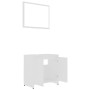 Juego de muebles de baño 3 piezas madera ingeniería blanco | Foro24.es | Tu tienda online para hogar, jardín y más Foro24.es