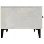 Concrete gray plywood TV cabinet 150x34.5x30 cm by vidaXL, TV Furniture - Ref: Foro24-812649, Price: 79,64 €, Discount: %