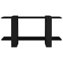 Estantería madera contrachapada negro 100x30x51 cm de vidaXL, Librerías y estanterías - Ref: Foro24-811557, Precio: 28,54 €, ...