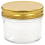Tarros de mermelada de vidrio tapa dorada 24 uds 110 ml | Foro24.es | Tu tienda online para hogar, jardín y más Foro24.es