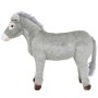 Burro de peluche de pie gris XXL de , Animales de peluche - Ref: Foro24-91343, Precio: 118,36 €, Descuento: %