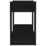 Estantería madera contrachapada negro 100x30x51 cm de vidaXL, Librerías y estanterías - Ref: Foro24-811557, Precio: 28,54 €, ...