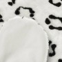 Alfombra afelpada de leopardo 139 cm blanco by , Rugs - Ref: Foro24-80171, Price: 30,64 €, Discount: %