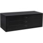 Cajón de herramientas de metal con 3 cajones negro | Foro24.es | Tu tienda online para hogar, jardín y más Foro24.es