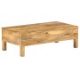 Mesa de centro de madera maciza de mango 110x55x35 cm | Foro24.es | Tu tienda online para hogar, jardín y más Foro24.es