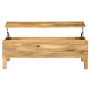 Mesa de centro de madera maciza de mango 110x55x35 cm | Foro24.es | Tu tienda online para hogar, jardín y más Foro24.es