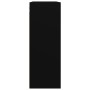 Black wall hanging cabinet 69.5x32.5x90 cm by vidaXL, Sideboards - Ref: Foro24-812313, Price: 80,60 €, Discount: %