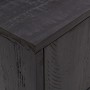 Mueble para TV madera maciza de pino negro 110x35x48 cm de , Muebles TV - Ref: Foro24-349918, Precio: 175,05 €, Descuento: %