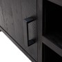 Mueble para TV madera maciza de pino negro 110x35x48 cm de , Muebles TV - Ref: Foro24-349918, Precio: 175,05 €, Descuento: %