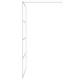 Mampara de ducha vidrio ESG transparente plateado 115x195 cm | Foro24.es | Tu tienda online para hogar, jardín y más Foro24.es