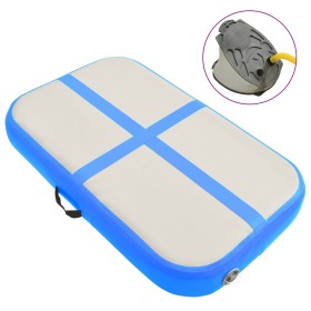 Esterilla inflable de gimnasia con bomba PVC azul 60x100x15 cm von , Pilates und Yogamatten - Ref: Foro24-92653, Preis: 89,95...