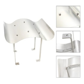 Sombrerete de chimenea de acero inoxidable plateado de , Accesorios para hornos de leña y chimeneas - Ref: Foro24-142984, Pre...