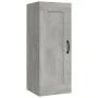 Engineered wood hanging wardrobe in concrete gray, 35x34x90 cm by vidaXL, Lockers and storage cabinets - Ref: Foro24-812478, ...