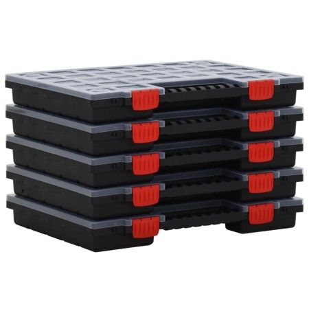 Cajas de accesorios 5 unidades polipropileno 40x30x5 cm | Foro24.es | Tu tienda online para hogar, jardín y más Foro24.es