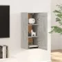 Engineered wood hanging wardrobe in concrete gray, 35x34x90 cm by vidaXL, Lockers and storage cabinets - Ref: Foro24-812478, ...
