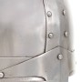 Réplica de casco de caballero medieval antiguo LARP acero plata de , Armas coleccionables - Ref: Foro24-286216, Precio: 46,73...