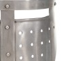 Réplica de casco de caballero medieval antiguo LARP acero plata de , Armas coleccionables - Ref: Foro24-286221, Precio: 62,27...