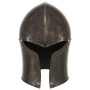 Réplica de casco de caballero medieval antiguo LARP acero plata de , Armas coleccionables - Ref: Foro24-286237, Precio: 62,90...
