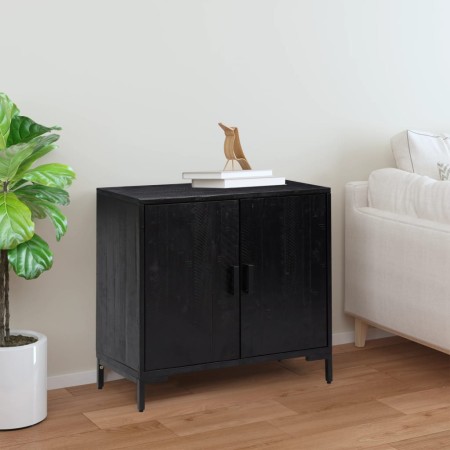 Aparador de madera maciza de pino negro 75x35x70 cm | Foro24.es | Tu tienda online para hogar, jardín y más Foro24.es