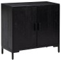 Aparador de madera maciza de pino negro 75x35x70 cm | Foro24.es | Tu tienda online para hogar, jardín y más Foro24.es