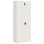 Armario archivador de acero blanco 90x40x220 cm | Foro24.es | Tu tienda online para hogar, jardín y más Foro24.es