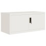 Armario archivador de acero blanco 90x40x220 cm | Foro24.es | Tu tienda online para hogar, jardín y más Foro24.es