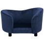 Sofá para perros felpa azul 69x49x40 cm de , Camas para perros - Ref: Foro24-171023, Precio: 119,10 €, Descuento: %
