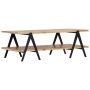 Mesa de centro madera maciza de mango 115x60x40 cm | Foro24.es | Tu tienda online para hogar, jardín y más Foro24.es